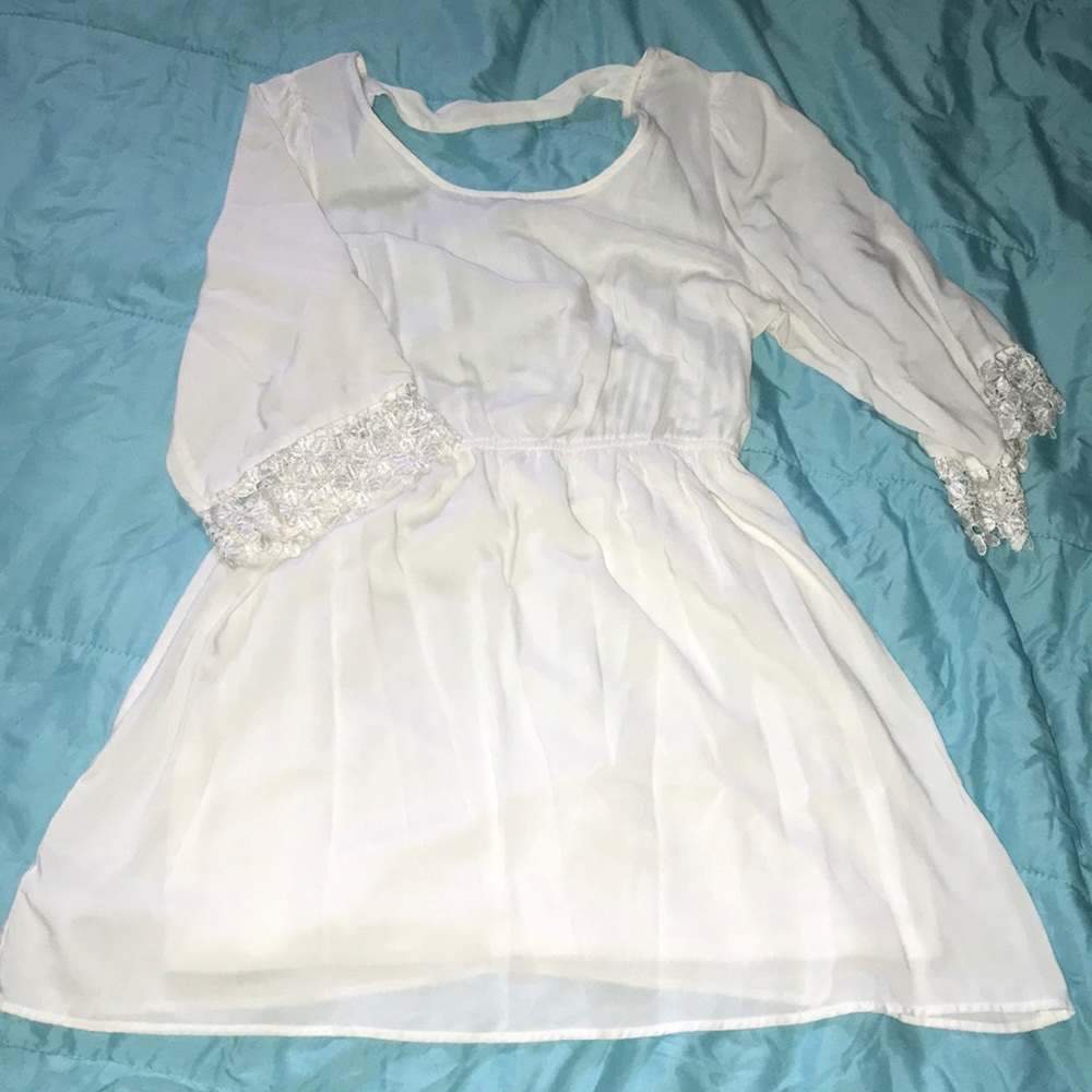White dress